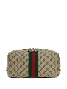 Gucci: Бежевая сумка  Ophidia