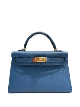 Hermès Pre-Owned: Голубая сумка-шоппер 