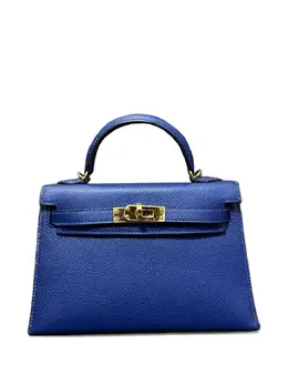 Hermès Pre-Owned: Голубая сумка-шоппер 