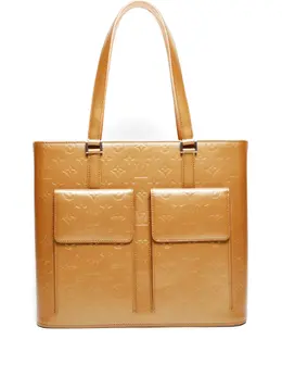 Louis Vuitton Pre-Owned: Жёлтая сумка-шоппер 