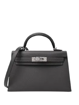 Hermès Pre-Owned: Чёрная сумка-шоппер 