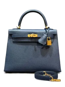 Hermès Pre-Owned: Голубая сумка-шоппер 