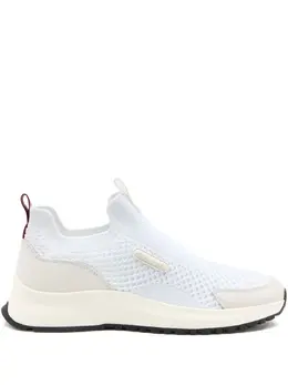 Bally: Белые кроссовки 