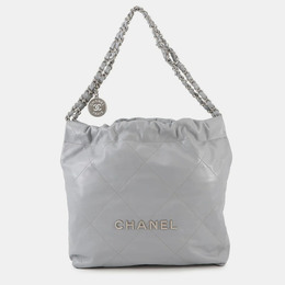 Chanel: Серая сумка 