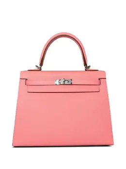 Hermès Pre-Owned: Розовая сумка-шоппер 