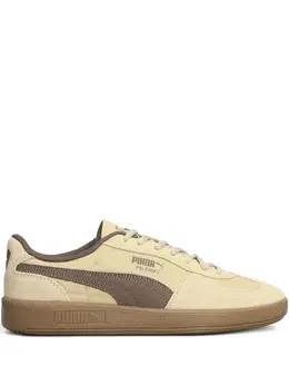 PUMA: Бежевые кроссовки  Suede