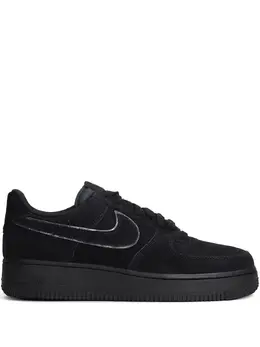 Nike: Чёрные кроссовки  Air Force 1