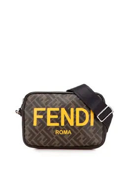 Fendi Pre-Owned: Блестящая сумка 