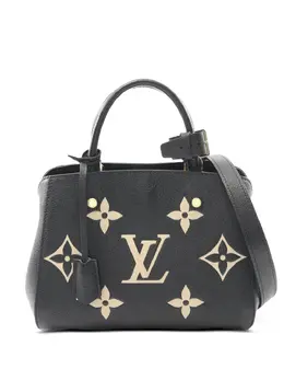 Louis Vuitton Pre-Owned: Двухцветная сумка 