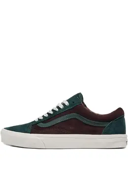 Vans: Зелёные кроссовки  Old Skool