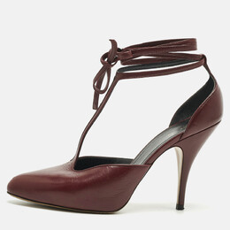 Celine: Бордовые туфли 