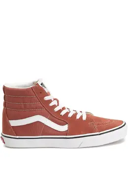 Vans: Коричневые кроссовки  Sk8-Hi