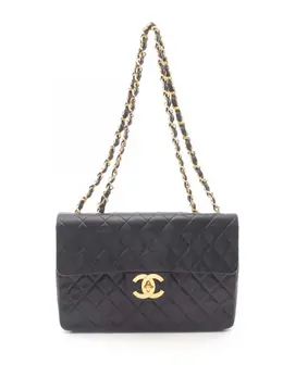 CHANEL Pre-Owned: Чёрная сумка 