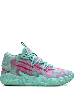 PUMA: Розовые кроссовки 