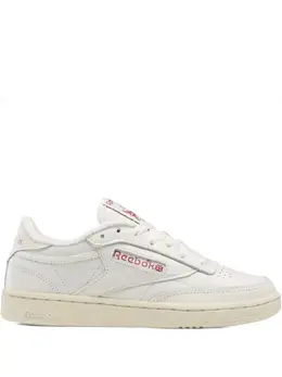 Reebok: Бежевые кроссовки  Club C 85
