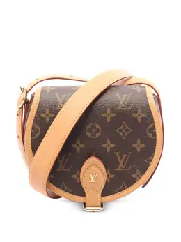 Louis Vuitton Pre-Owned: Коричневая сумка через плечо 