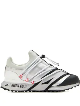 adidas: Серебристые кроссовки  X