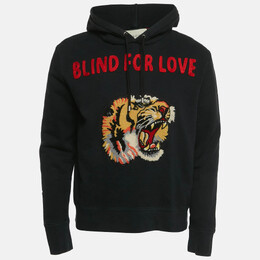 Gucci: Чёрная толстовка  Blind For Love