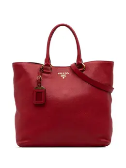 Prada Pre-Owned: Красная сумка-шоппер 