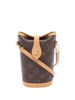 Louis Vuitton Pre-Owned: Коричневая сумка через плечо 