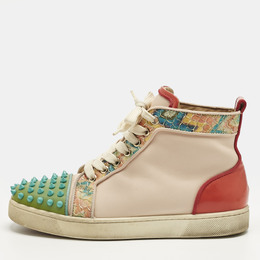 Christian Louboutin: Многоцветные кроссовки 