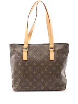 Louis Vuitton Pre-Owned: Коричневая сумка-шоппер 