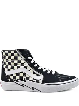 Vans: Чёрные кроссовки  Sk8-Hi