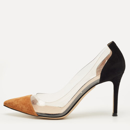 Gianvito Rossi: Чёрные туфли  Plexi