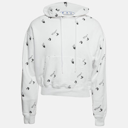 Off-White: Белая толстовка 