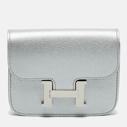 Hermes: Серебристый кошелёк 