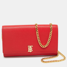 Burberry: Красный кошелёк  TB