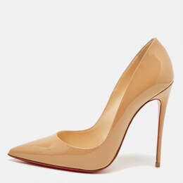 Christian Louboutin: Бежевые туфли  So Kate