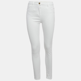 Elisabetta Franchi: Белые джинсы 
