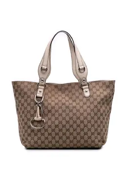 Gucci Pre-Owned: Коричневая сумка-шоппер 