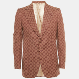 Gucci: Бордовые пиджаки 
