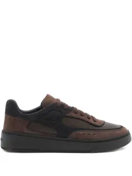 Bally: Коричневые кроссовки 