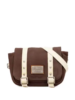 Louis Vuitton Pre-Owned: Коричневая сумка через плечо 
