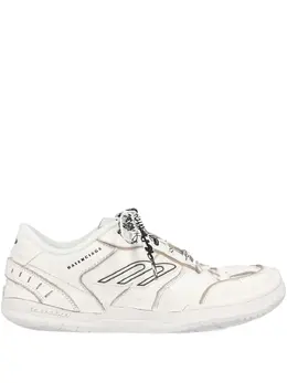 Balenciaga: Белые кроссовки 