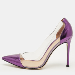 Gianvito Rossi: Прозрачные туфли  Plexi