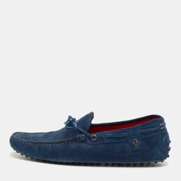 Tod's: Голубые мокасины 