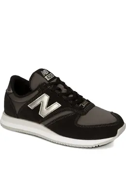 New Balance: Чёрные кроссовки 