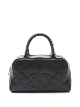 CHANEL Pre-Owned: Чёрная сумка 