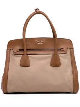 Prada Pre-Owned: Коричневая сумка 