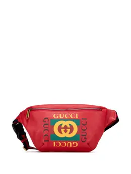 Gucci Pre-Owned: Красная поясная сумка 