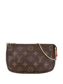 Louis Vuitton Pre-Owned: Коричневая сумка 