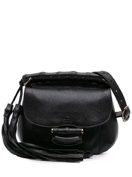 Gucci Pre-Owned: Чёрная сумка через плечо 