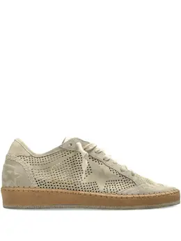 Golden Goose: Бежевые кроссовки  Star