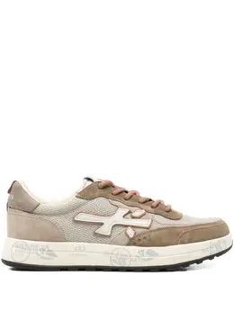 Premiata: Коричневые кроссовки 