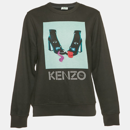 Kenzo: Чёрный свитшот 