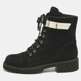 Giuseppe Zanotti: Чёрные ботинки  Combat